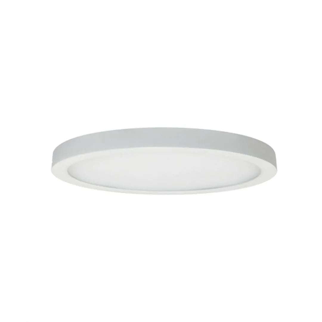 Modern Down Light - Surface Mount | LED Ceiling Fixture for Bedrooms, Bathrooms, and More | High-Quality Warm/Cool White Lighting Round 12" 3000K