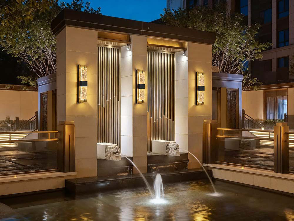 Crystal LED Wall Lights - 20W - 18" - 5CCT Tunable - IP65 - JXL-BD18