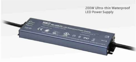 Power Supply 200W - 12V - IP67 - YSD