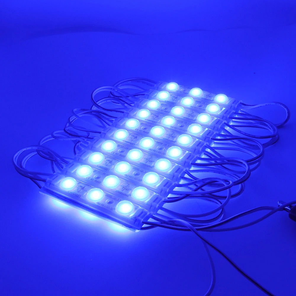 Module Light - 12V 50 Pieces IP68 JSLED Blue