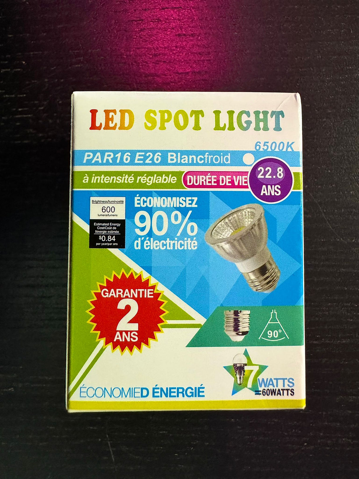 Brilliantly Bright and Versatile: PAR16 LED Bulb 6000K/6500K by Illuminex 6500K 120V