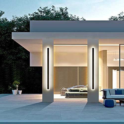 Linear wall light Iron Art Acrylic CCT - 110v - 16 Watts - 3FT