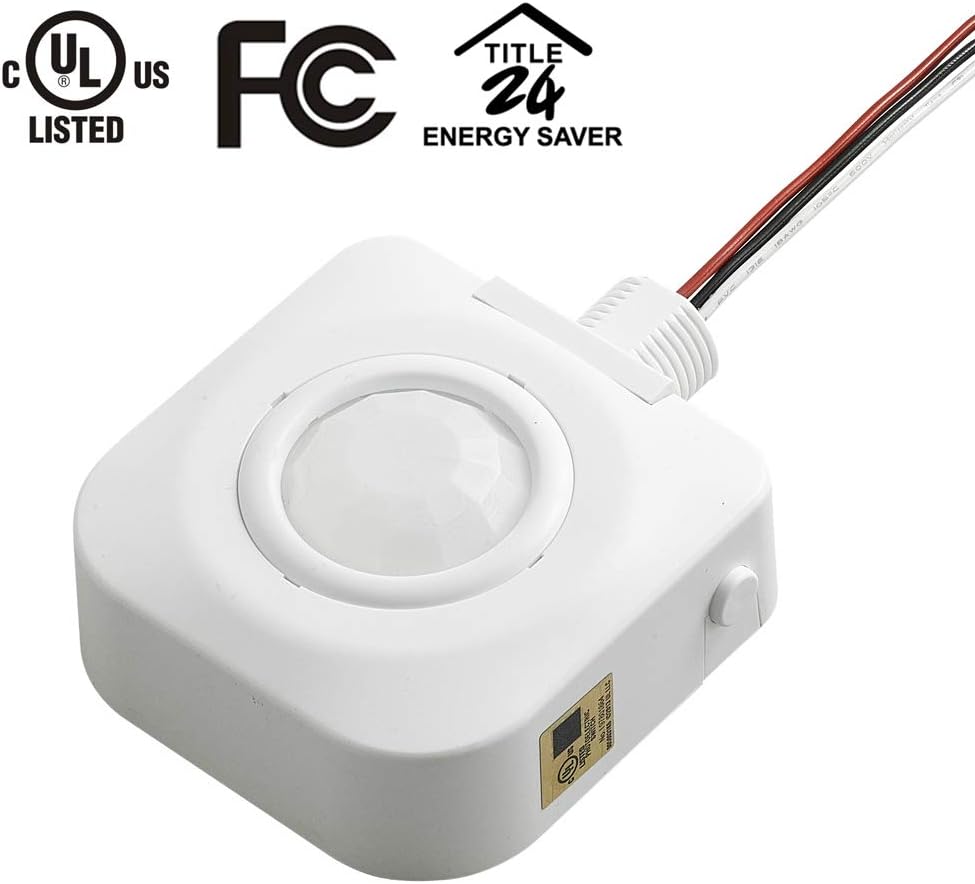 Motion Sensor Switch, High Bay Fixture Mount 360° Ceiling