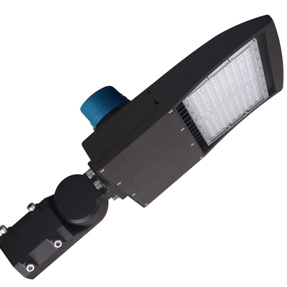 Shoebox 100w black RZ with photocell