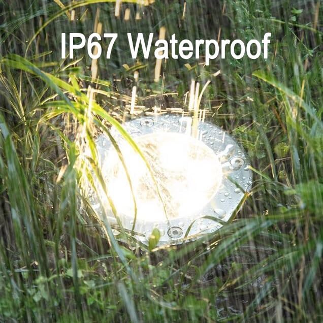 LED Rotable Underground Light 6W IP68 Warm White 12V - HTK