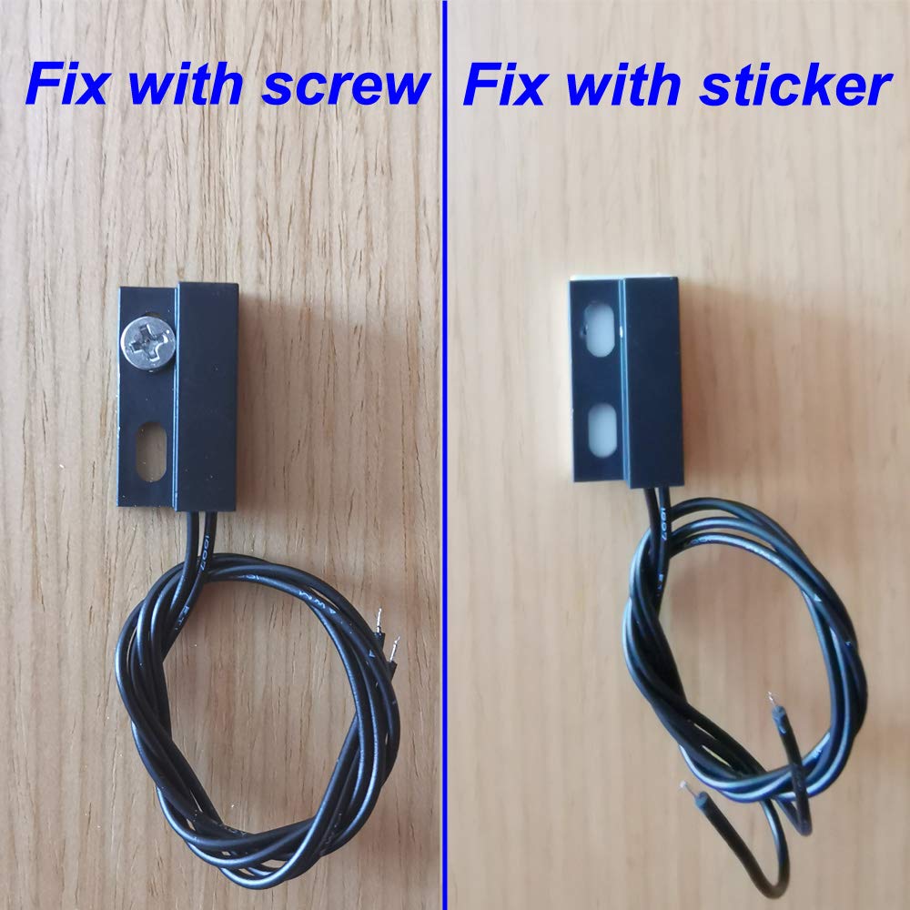 Magnetic Door Sensor, Normally Closed Magnetic Switch AZ