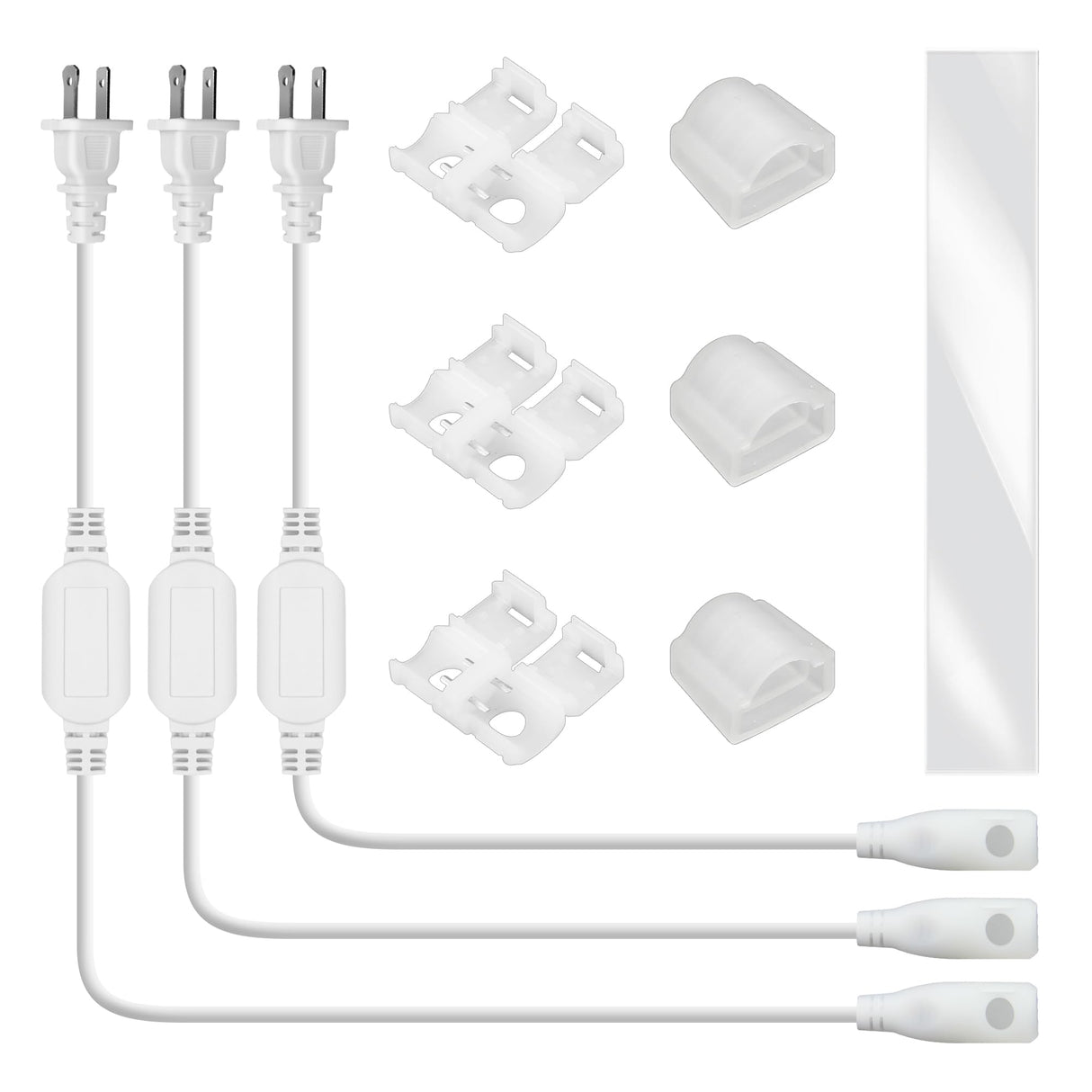 Connector for COB strip Rope 110V