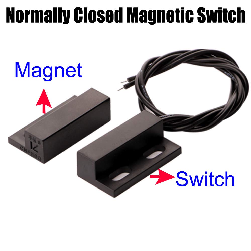 Magnetic Door Sensor, Normally Closed Magnetic Switch AZ