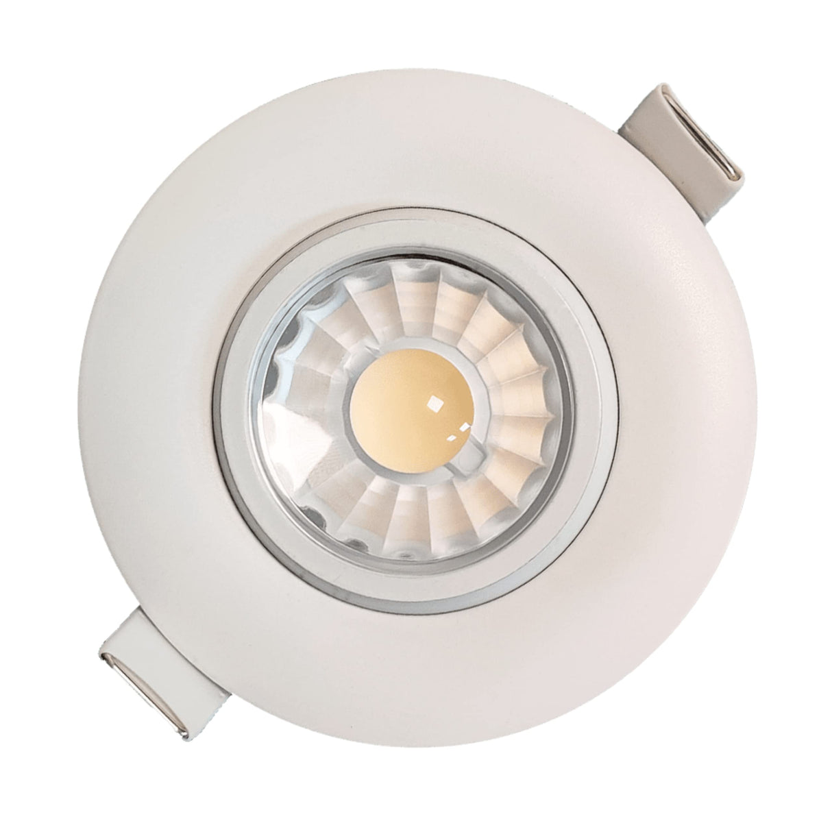 Light Up Your Life: 3" 120V Gimbal Light - Illuminate with Style and Precision! Ball 5000K 7W