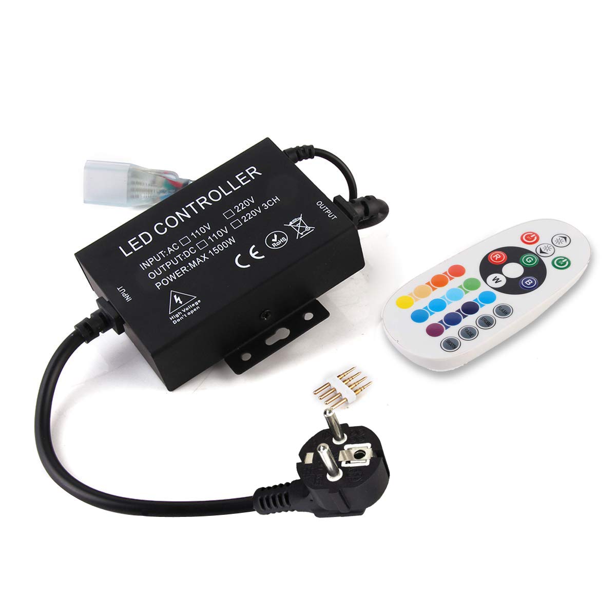 Strip Controller - 110V RGB (50m) IR Controller For Lights