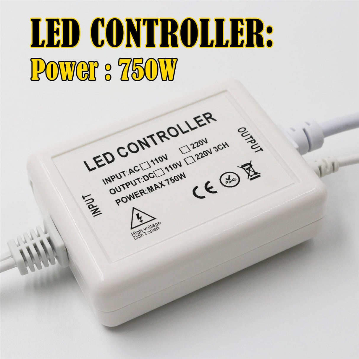 Strip Controller - 110V RGBW 50m - 160ft Max - IR