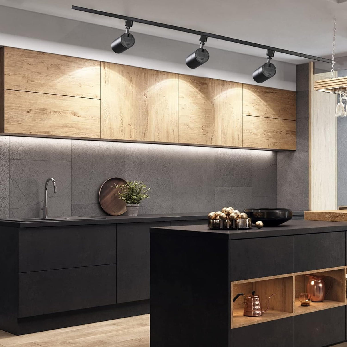 LED Track light 20W - Black - 3CCT - AZ