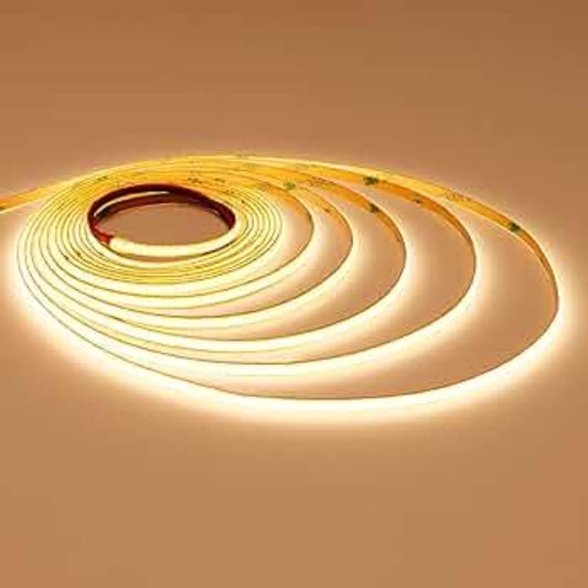 LED COB Strip 24V - WW - 7w/m - IP20 - 16FT - 5mm