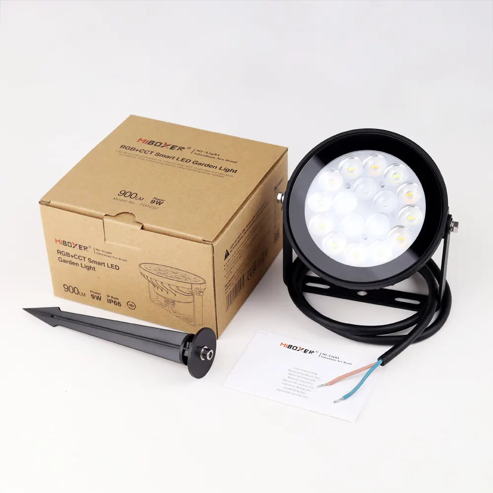 MiLight Garden Lamp RGBCCT 9W: Vibrant and Versatile Lighting for Your Outdoor Oasis FUTC02 110v