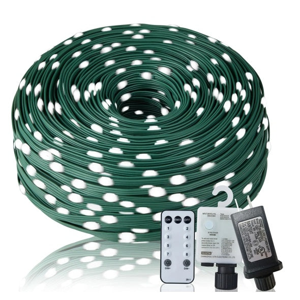 Christmas Rope Lights,1000LED 328Ft Outdoor Decorative String Strobe - CJDS - CC