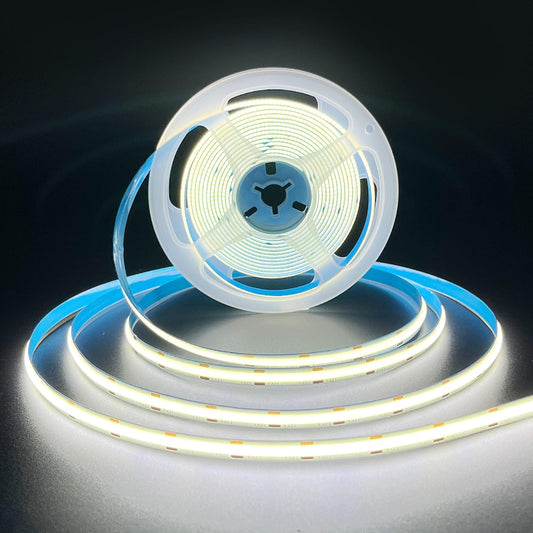 COB 12V - IP20 - CW - 16.4FT - Strip Light