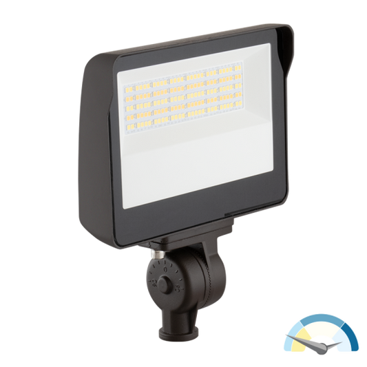 Vibrant 15W Color Temperature Selection 110V CCT Yoke Flood Light - Transform Your Outdoor Space with Dazzling Radiance!