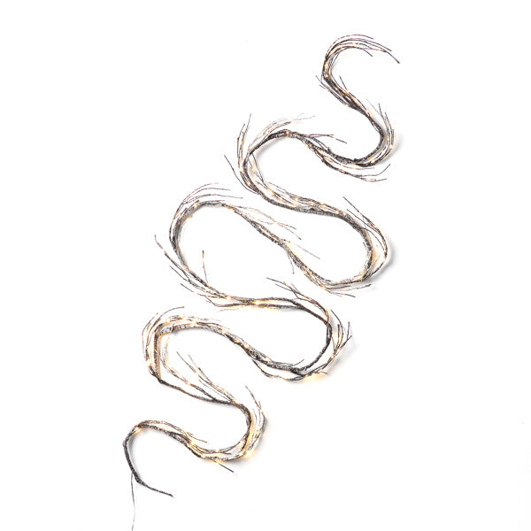 18 Foot Paper Flower Wreath With LED Lights - CJDS