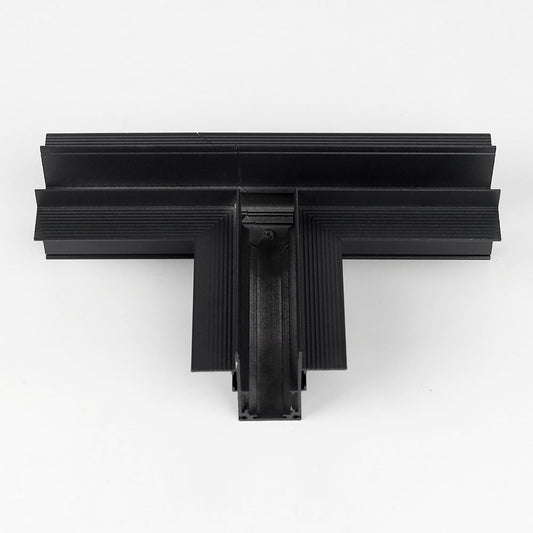 Milight Track Magnetic T Horizontal Corner for flush Black AMMRT20HFA