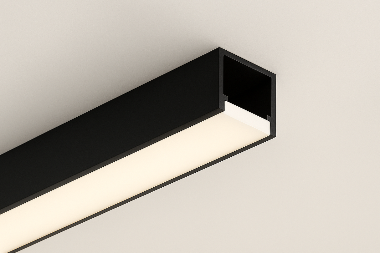 AST-1707D Black Strip Cover 6.6FT - (White cover)