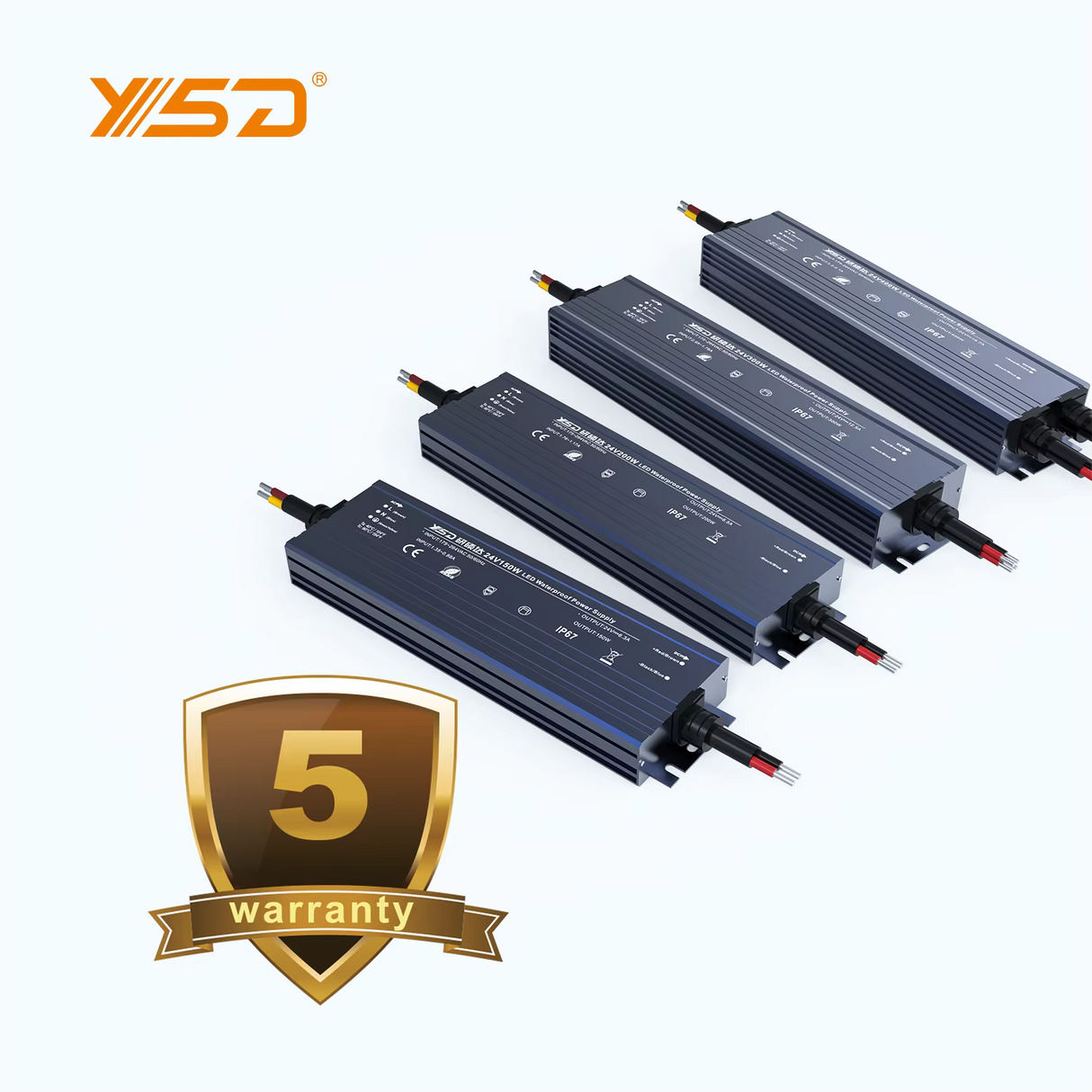 Power Supply 300W - 24V - IP67 - YSD