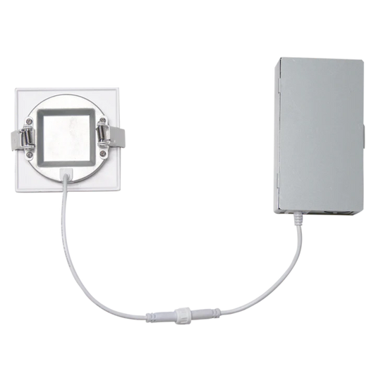 3" SQUARE LUXRITE 5CCT 8W
