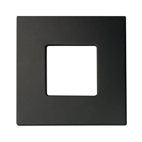 3" Trim Square Black Lux