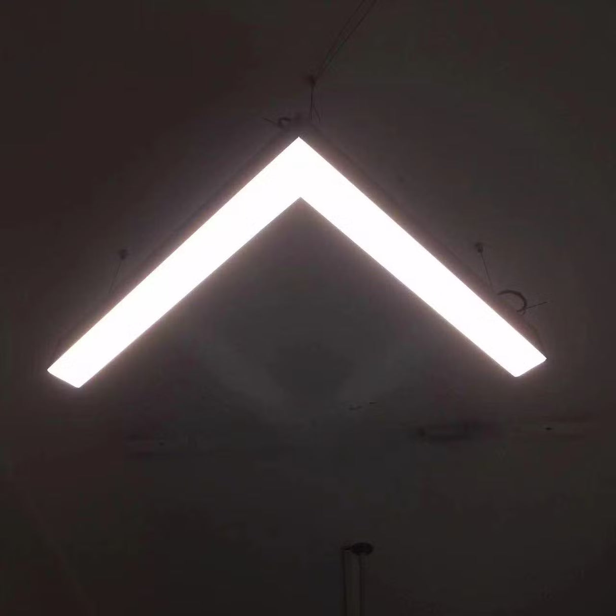 DB77A White Join L Pendant Light - Adjustable 3 CCT UPSH for Customized Ambiance