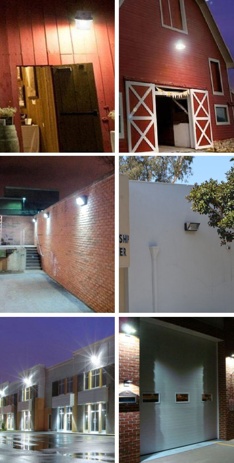 UL Wall Pack 60W-80W-100W-120W - 5000K With Photocell sensor - BBIER