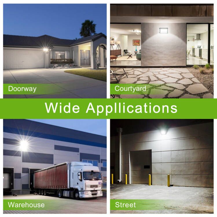 UL Wall Pack 60W-80W-100W-120W - 5000K With Photocell sensor - BBIER