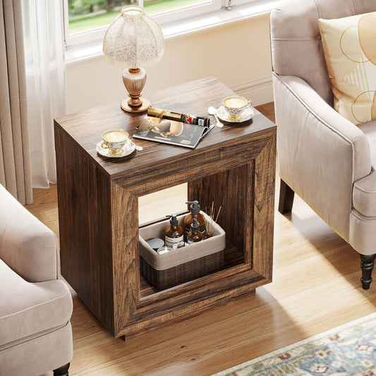 Eight-immortal Table Living Room Corner Storage Movable Side Table Cabinet