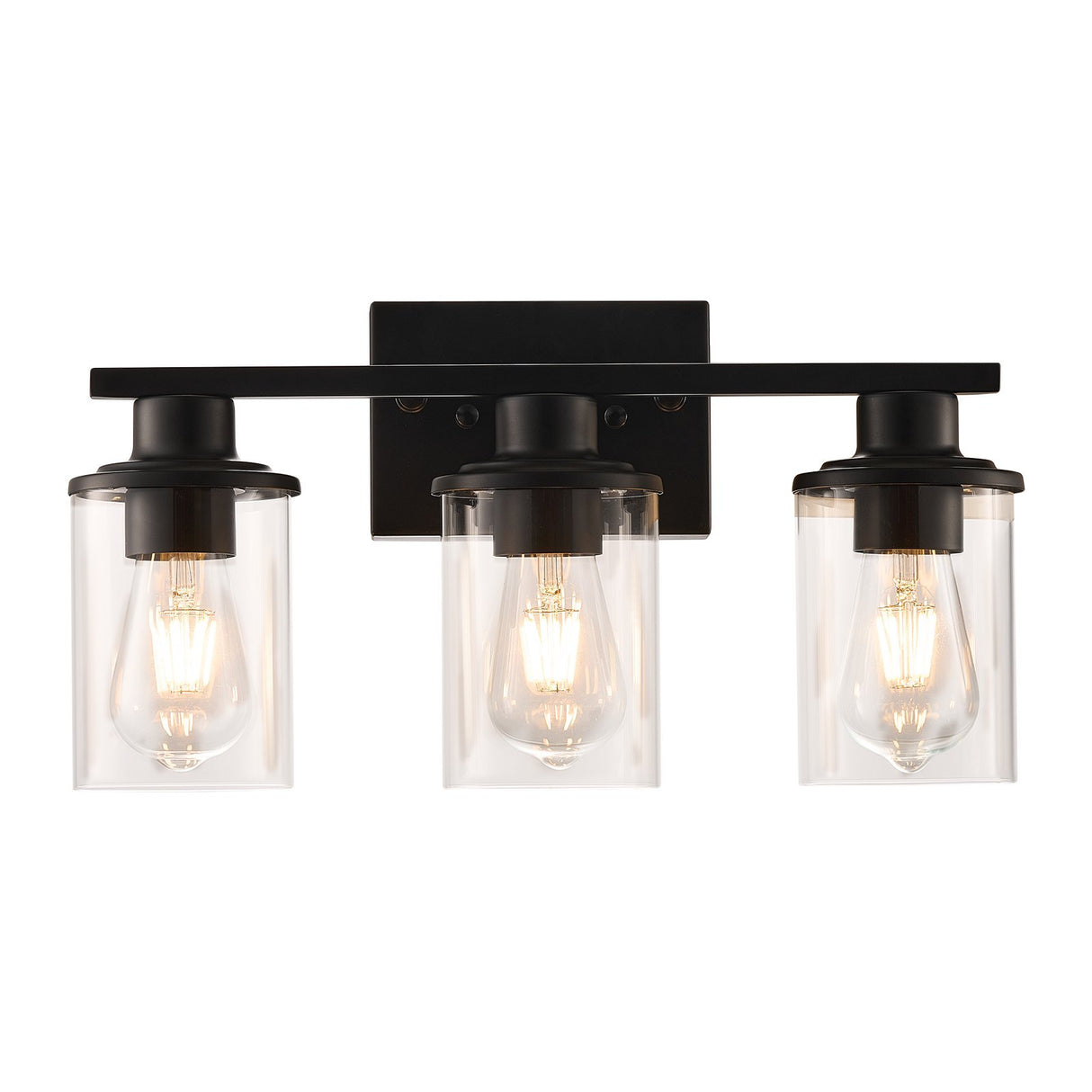 3-Light Bathroom Light Fixtures Modern Vanity Light Lamp Over Mirror, Bathroom Vanity Lights For Wall - CJDS