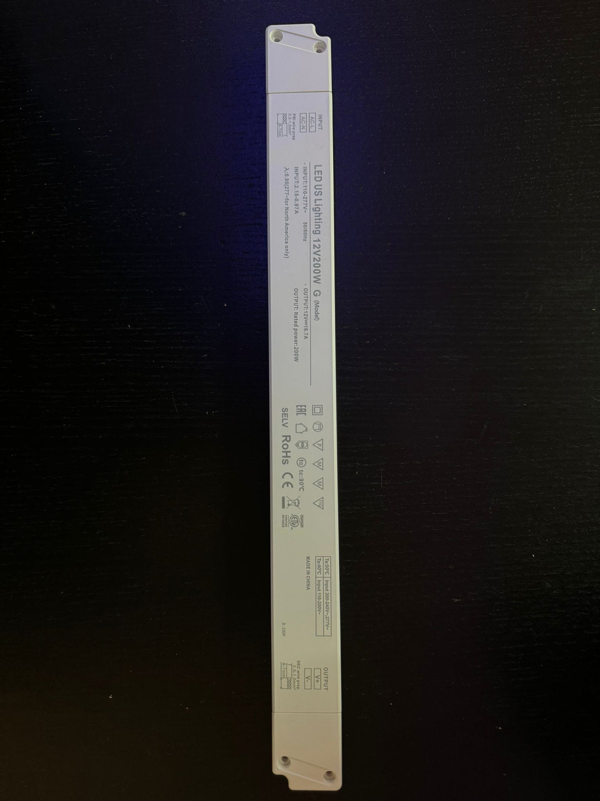 Power Supply 200W - 12V - G MODEL - YSD