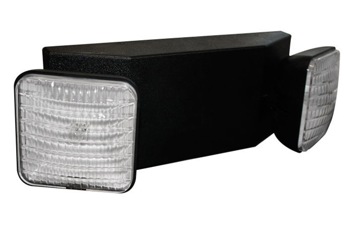 Thermoplastic Emergency Wall Light Black TLS
