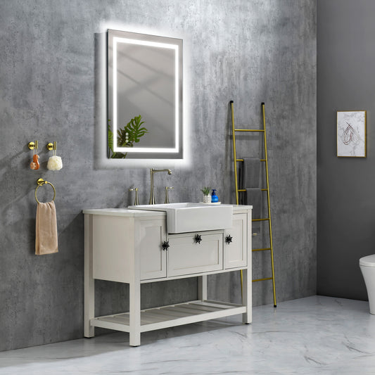 36x28 Inch LED Bathroom Mirror