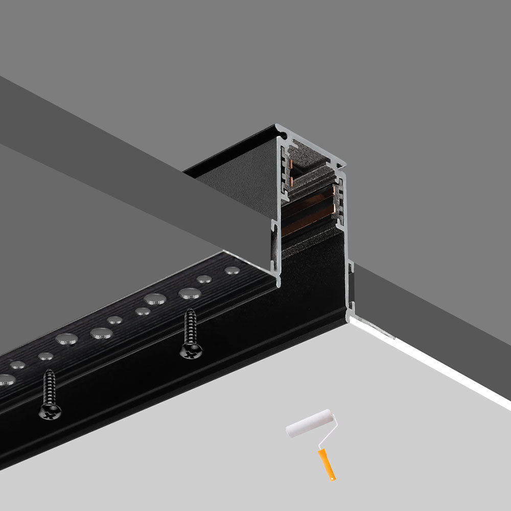 Milight Track magnetic black surface mounted 1M-3.3ft - AMMR20S15B00