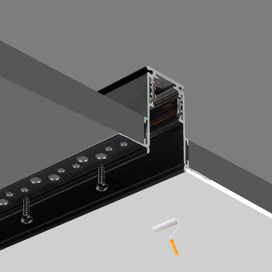 Milight Plastering Mounted Magnetic Rail 1M - AMMR20P15B