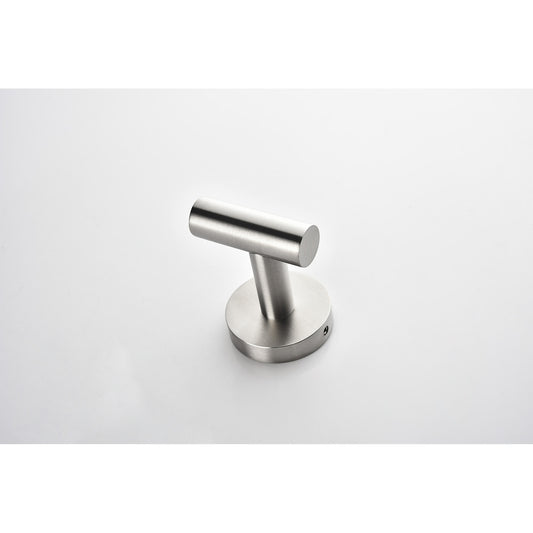 3-Pieces Bathroom Hardware Accessories Set - Towel Bar, Toilet Paper Holder, Robe Towel Hooks