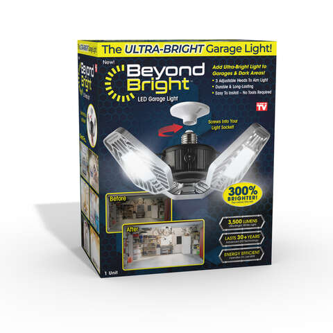 Supercharge Your Garage: 40W 19010 LED Garage Light - Illuminate with Unstoppable Brilliance and Efficiency!