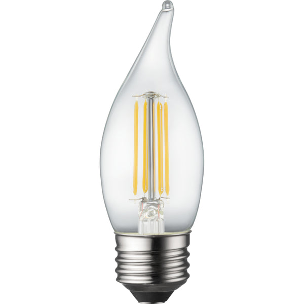 Filament Bulb - E26 Candle 120V 5000K Philips 5.5W