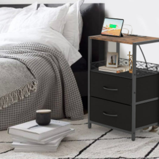 Bedside With Drawers Coffee Side Table