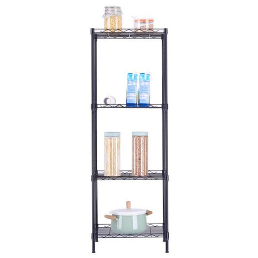 4-Tier Wire Shelving Unit Metal Storage Rack