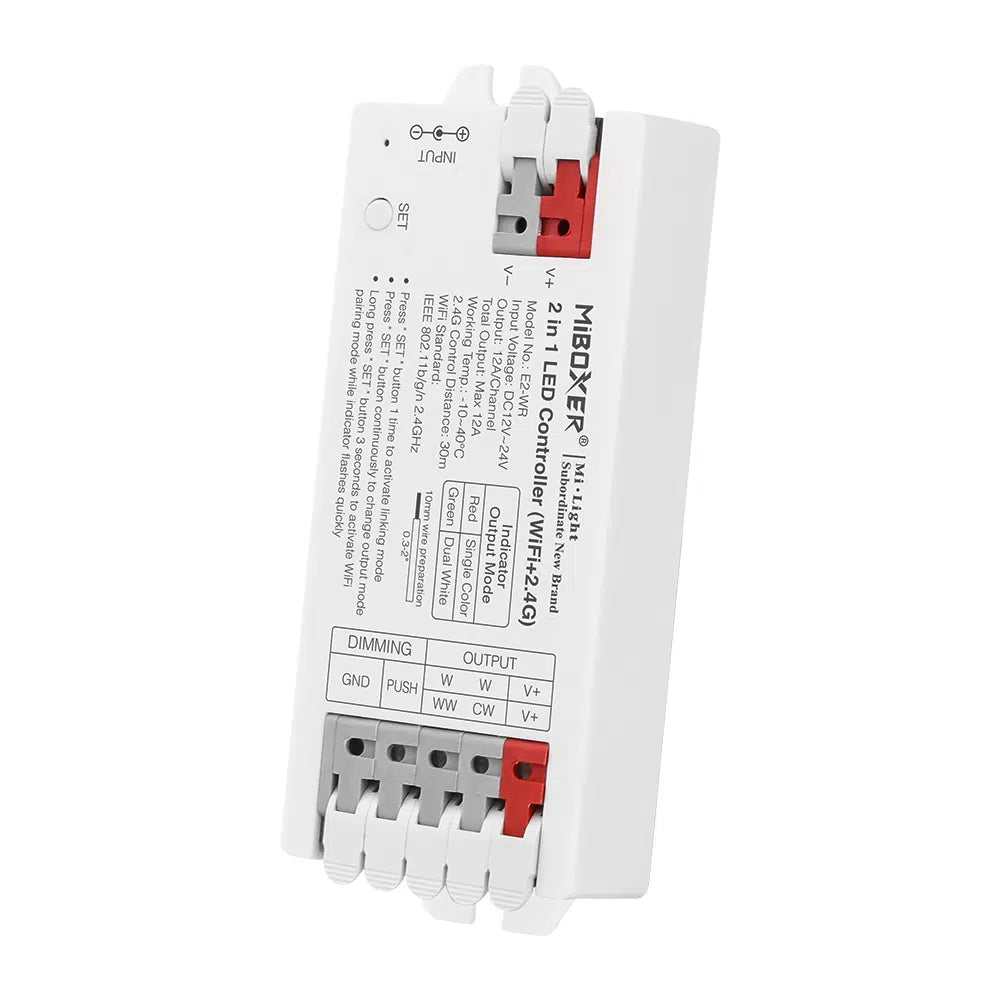 Milight E2-WR 2 in 1 LED Strip Controller ( WiFi +2.4G)