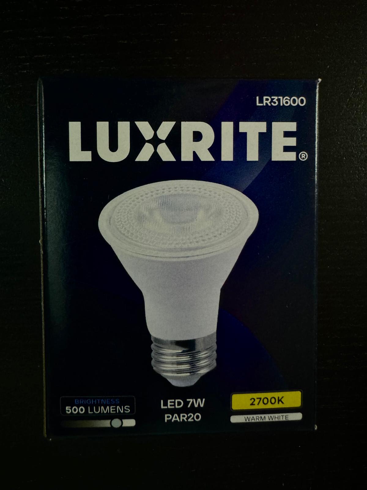 Create a Cozy Ambiance with Dimmable PAR20 LED Bulb - 2700K 120V 7W Soft White LUX