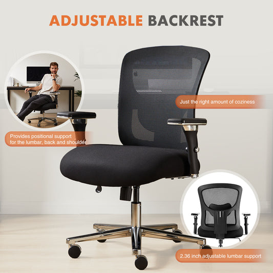 A Large And Tall Office Chair