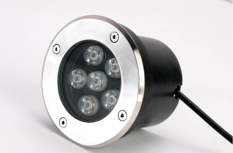 Underground Light 9W WW IP67 12V - 6ft cable - SS316 - HTK