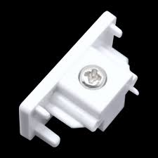 Recessed End Cap PRO-0332 White RZ for LED Strip Light - Integral Conductors, Premium LED Profile
