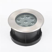 Underground Light 9W WW IP67 12V - 6ft cable - SS316 - HTK