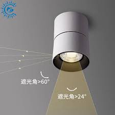 LED Cylinder Light - Angle 24° 36° - CCT - 10W - White Housing