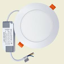 6" DC12V Slim Panel Round 11W 3K